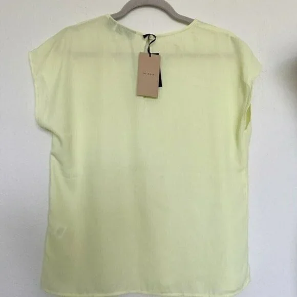 NEW Halogen womens Light Yellow Shell Top Small Professional/Work Wear Blouse - Picture 5 of 11